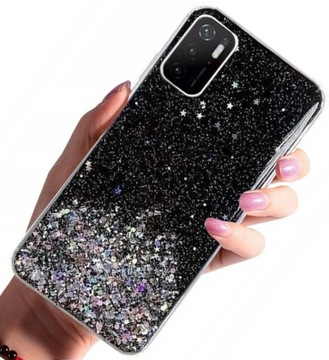 Etui PREMIUM BROKAT CASE do POCO M3 PRO 5G +SZKŁO