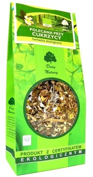 HERBATKA POLECANA PRZY CUKRZYCY BIO 150 g - DARY N