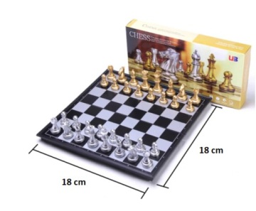 ЭКСКЛЮЗИВНЫЕ МАГНИТНЫЕ ШАХМАТЫ. ЗОЛОТО СЕРЕБРО