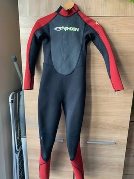 Pianka neoprenowa TYPHOON Storm junior 11 12 lat 3,2 mm 150 cm 37 back zip