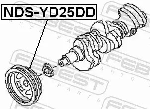 FEBEST KONCOVKA TYČE NDS-YD25DD