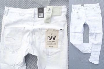 G-STAR RAW GUMKI SKRĘTY SLIM NOWE roz 32/34