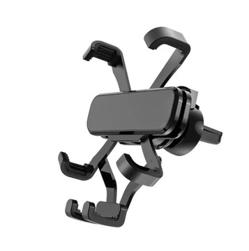 UCHWYT SAMOCHODOWY GRAWITACYJNY NA KRATKĘ NAWIEWU KOLORY NA TELEFON