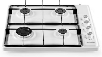 PŁYTA GAZOWA KUCHNIA KUCHENKA Z ZAPALARKĄ BIAŁA