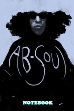 Lorezeal, Harris NOTEBOOK : Ab Soul Rapper Notebook Lined Pages Diary, Than