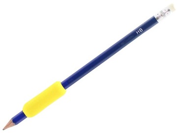 Pack of 5 Comfort Foam pen pencil right and left handed handwriting grips