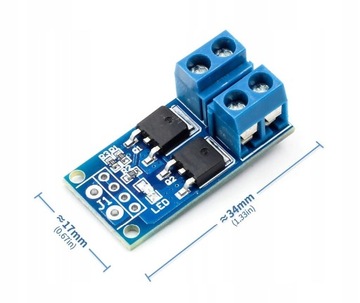 бесконтактное реле мосфет 5В-36В/15А