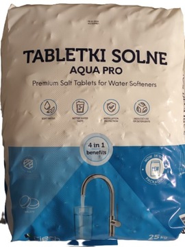 СОЛЬ ТАБЛЕТКИ СОЛИ ДЛЯ СТАНЦИИ УМЯГЧЕНИЯ ВОДЫ 25 КГ