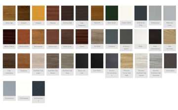 Гаражные ворота UniPro Wiśniowski СОВРЕМЕННЫЙ ГРАФИТ