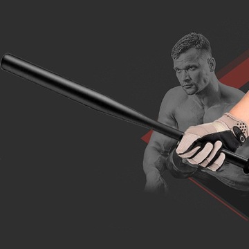 АЛЮМИНИЕВАЯ БЕЙСБОЛЬНАЯ БИТА 25 ДЮЙМОВ, ЧЕРНАЯ