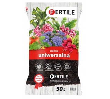 Ziemia uniwersalna Podłoże 50L Fertile