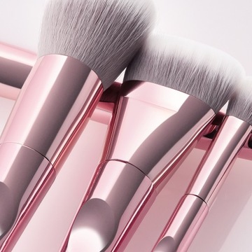 Набор кистей для макияжа Professional Brushes, 10 шт., футляр