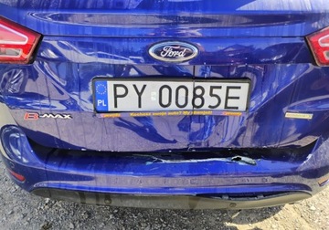 Ford B-MAX 1.0 EcoBoost 100KM 2014 Ford B-MAX 2014r, 1.0 Benzyna. Lekko uszkodzony tyl. Jezdzi. Benzyna, zdjęcie 27