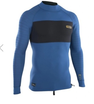 ION Męski top neoprenowy - Neo Top 2/2 LS faint-blue rozmiar 50/M