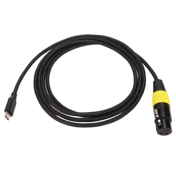 Кабель XLR — USB C, гибкий штекер типа C — XLR