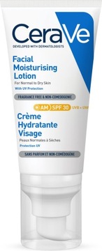 CeraVe 52 ml krem nawilżający do twarzy z SPF 30