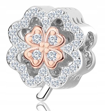 SREBRNY CHARMS ZAWIESZKA KONICZYNKA BEADS KORALIK