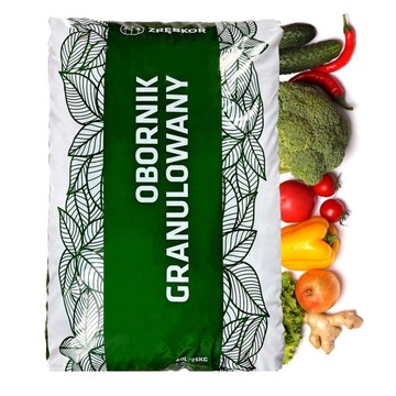 OBORNIK BYDLĘCY GRANULOWANY NATURALNY NAWÓZ 40L 25KG