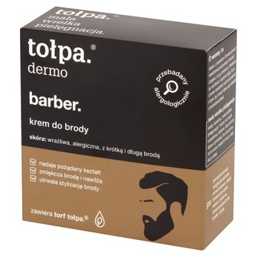 Крем для бороды Tołpa Dermo Barber 60 мл