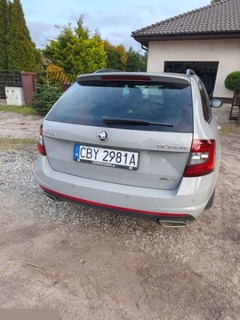 Skoda Octavia III RS Kombi Facelifting 2.0 TDI 184KM 2019 Skoda Octavia 2.0 TDI RS DSG 184KM 2019r bezwypadkowe, zdjęcie 5