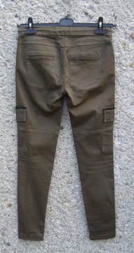 ZARA damskie spodnie Khakis rozm.36/38 jak nowe