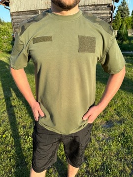 Koszulka Wojskowa GROM taktyczna wz93 PL Camo Oliv Mocna S