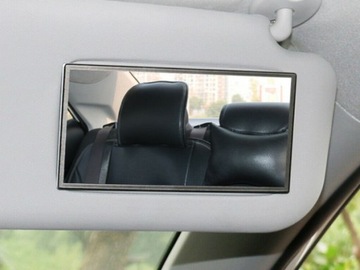 ЗЕРКАЛО ДЛЯ МАКИЯЖА В АВТОМОБИЛЬ С Узором ПОДСОЛНЕЧНИК