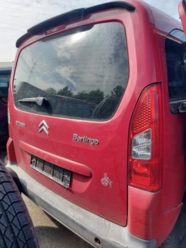CITROEN BERLINGO III PEUGEOT PARTNER 08 - VÍKO KUFRU ZADNÍ KOMPLETNÍ KJFB