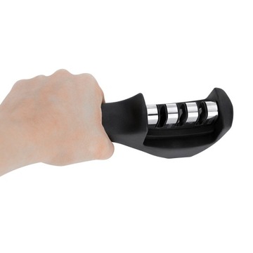 ТОЧИЛКА КУХОННЫХ НОЖЕЙ ДЛЯ НОЖНИЦ КОМПАКТНОЕ КОЛЕСО 3в1