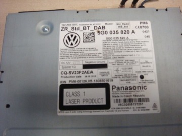 НАВИГАЦИОННЫЙ СЧИТЫВАТЕЛЬ SKODA VW SEAT 5G0035820A