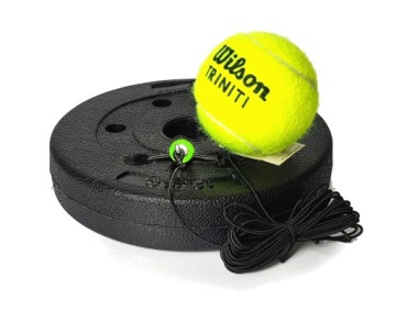 Теннисный тренажер Теннисный мяч на резинке Fun&more WILSON