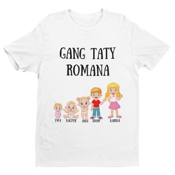 KOSZULKA T-SHIRT PREZENT NA DZIEŃ OJCA GANG TATY