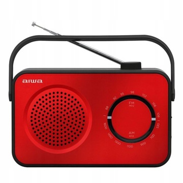 RADIO FM PRZENOŚNE SIECIOWO BATERYJNE ANALOGOWE AIWA R-190RD