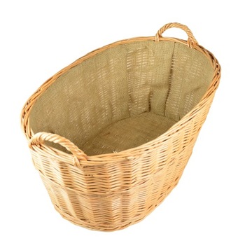 Плетеная корзина для деревянных игрушек, джут, 70 см.