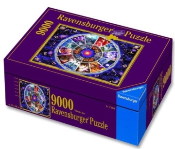 Těžká Skládačka 9000 dílků Sada Puzzle Astrologie Vysoká Kvalita
