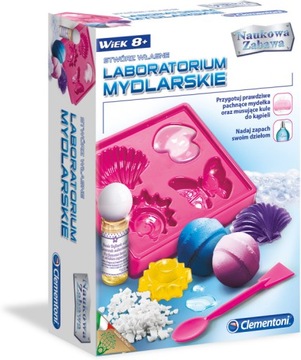 Laboratorium mydlarskie. Naukowa zabawa. 60949