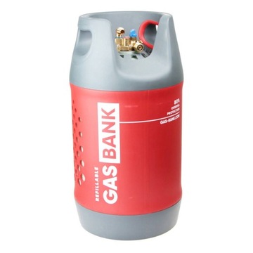 Zestaw 2x GasBank MULTI 11KG (24L)+tankowanie DISH