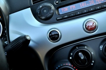 Fiat 500 II CC Seria 1 0.9 TwinAir 85KM 2015 Fiat 500 900 85KM TwinAir Cabrio Klima Pdc, zdjęcie 20