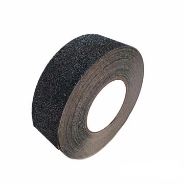 СУПЕР ПРОЧНАЯ ПРОТИВОСКОЛЬЗЯЩАЯ ЛЕСТНИЦА ЧЕРНАЯ, ДЛИНА 50 мм x 5 м