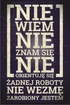 Tabliczka PRL 20x30 cm PRL56