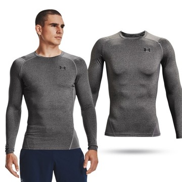 KOSZULKA MĘSKA UNDER ARMOUR LONGSLEEVE TERMOAKTYWNA SZYBKOSCHNĄCA 1361524