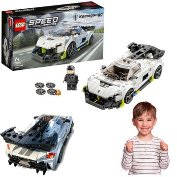 LEGO KOENINGSEGG JESKO WYŚCIGÓWKA BOLID SPORTOWY