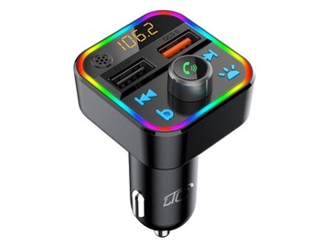 LTC TR226 Transmiter FM samochodowy SD MP3 USB zestaw Bluetooth do rozmów