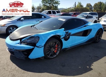  McLaren 570S Spider 2018 3.8l 3.8 Benzyna 562KM
