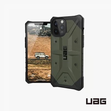 Etui UAG Pathfinder Series na iPhone'a 12/12 Pro w kolorze oliwkowym