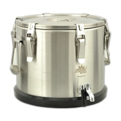 TERMOS DO ŻYWNOŚCI Z KRANEM 50L STAL SZRON