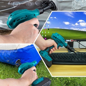 МОЩНЫЙ ЭЛЕКТРОВЕНТИЛЯТОР СЖАТОГО ВОЗДУХА КОМПРЕССОР ДЛЯ ПЫЛИ