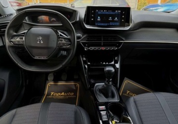 Peugeot 2008 II SUV 1.2 PureTech 130KM 2022 Peugeot 2008 LED 130KM gwarancja MANUAL kamera 67.000km FABRYCZNY LAKIER, zdjęcie 32