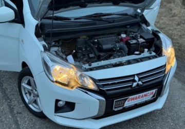 Mitsubishi Space Star Hatchback 5d Facelifting II 1.2 71KM 2021 Mitsubishi Space Star KLIMA 90tys.km mirage PISEMNA GWARANCJA w cenie Tr, zdjęcie 23