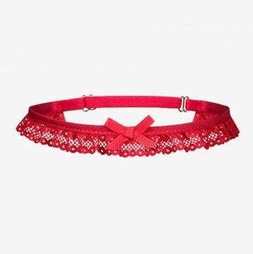 Podwiązka Valentina Promees garter OneSize Czerwon